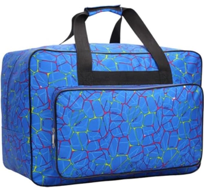 Draagbare Naaimachinetas - Opbergtas voor Naaimachine en Accessoires (Roze, Blauw)