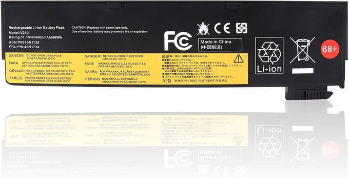Vervangende Laptop Batterij Hoge Capaciteit