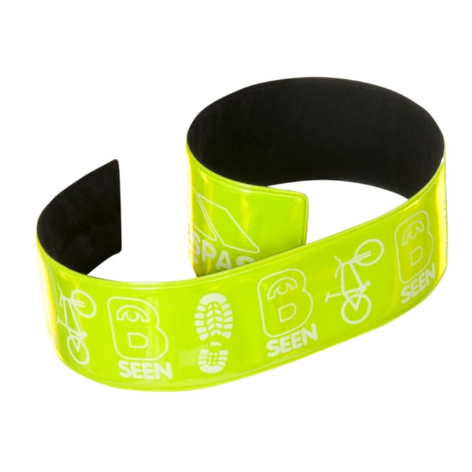 Trespass Snapper Hi Visibility Reflective Wraps (Pakket van 2) (Hi Vis Groen)