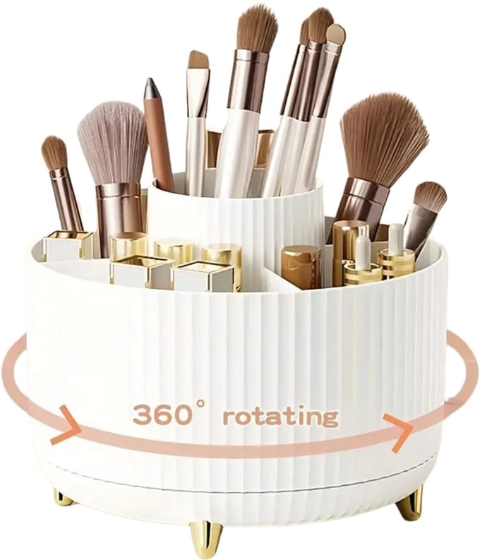 Nivard make Up Organizer - Koffer - Tas - Makeup - Lades - Skincare - Cosmetica - Wit