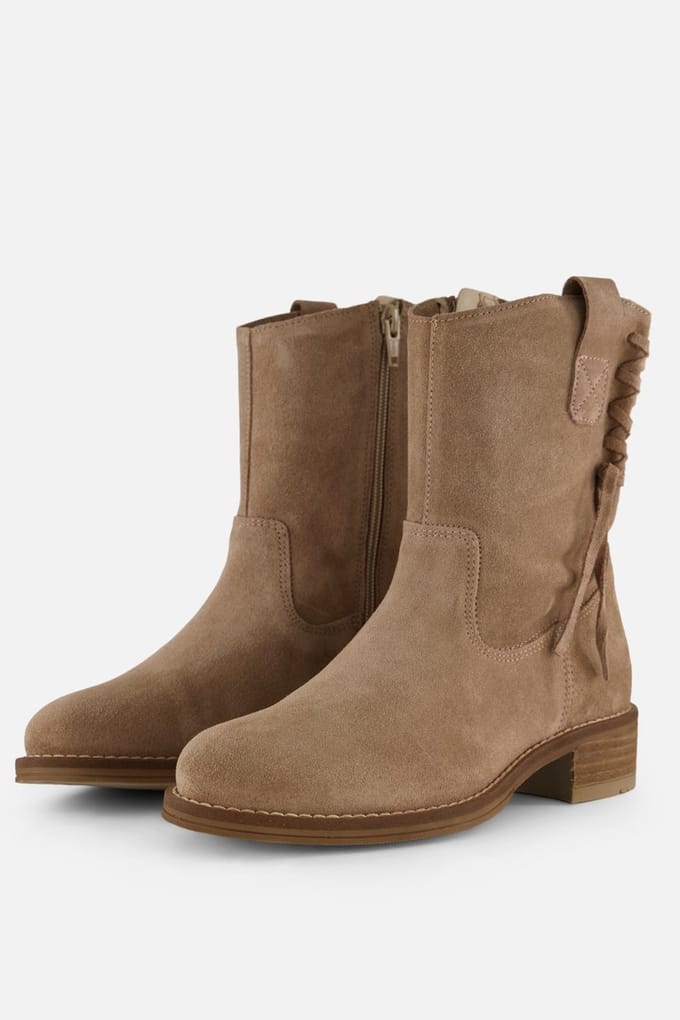 Cellini Enkellaarsjes taupe Suède - Maat 36
