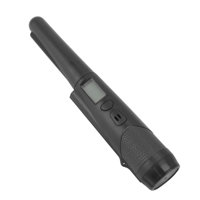 Metaaldetector Pinpointer IP66 Waterdicht Handheld Pin Pointer Staaf met LCD-scherm voor Schat zwart