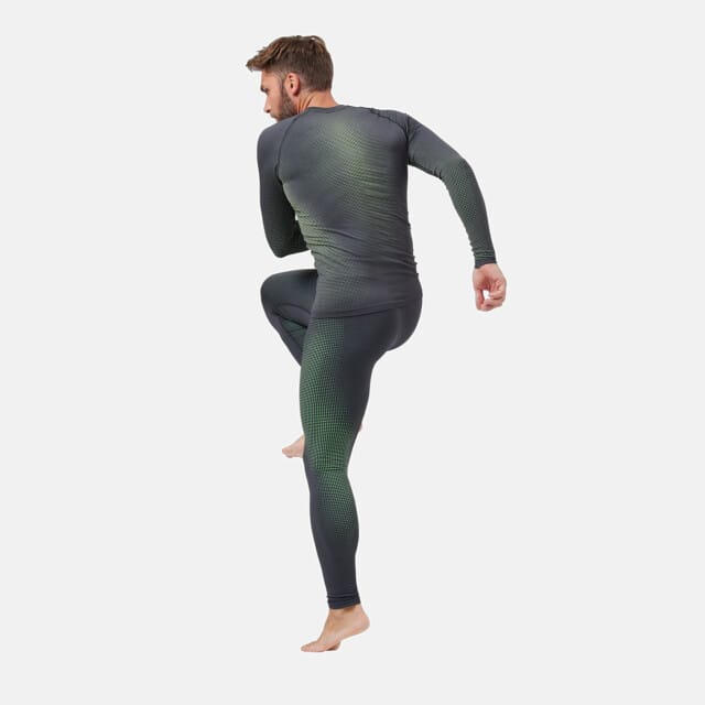 Odlo Odlo BL TOP Crew neck l/s PERFORMANCE WARM EC GRIJS - Maat XXL
