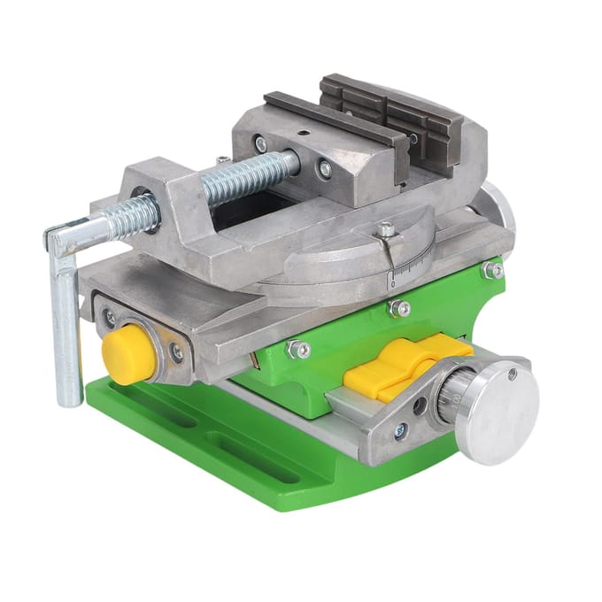 Kruisslede Boorkolomklem 0 tot 77 mm Klembereik Multifunctionele Mini XY Samengestelde Klem voor