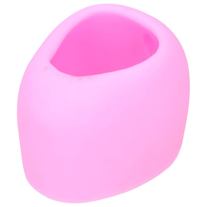 DIY Siliconen Vorm Schattig Konijn Cake Yoghurt Pudding Chocolade Zeep Kaars Aromatherapie Gips pink