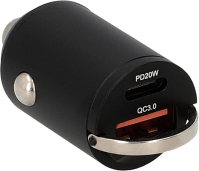 Musthavz - mini autolader met 2 USB poorten - USB-A + USB-C - 38W