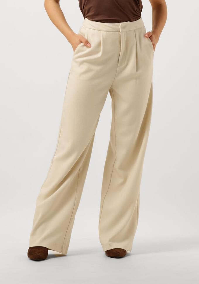Notre-V Nv-ella Broeken Dames - Beige - Maat 36
