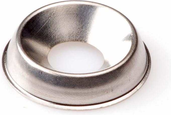 Hoenderdaal Kraalring mes.vern.13 mm voor hout schr. 4.5mm