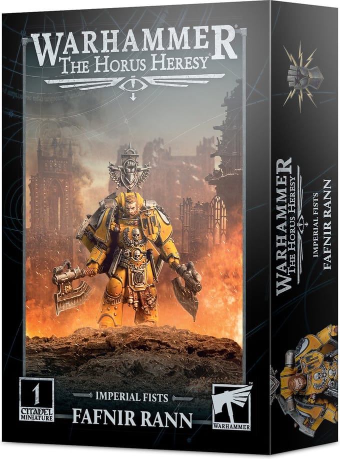 Space Marines Imperial Fists Fafnir Rann