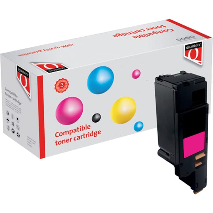 Tonercartridge Quantore alternatief tbv Xerox 106R01628 rood
