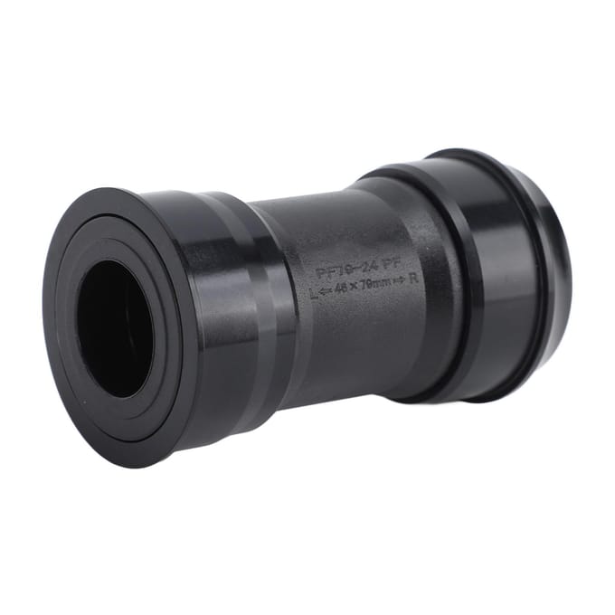 Press Fit Bottom Bracket Aluminiumlegering BB Vervanging voor Mountain Racefietsen Binnendiameter 46MM black