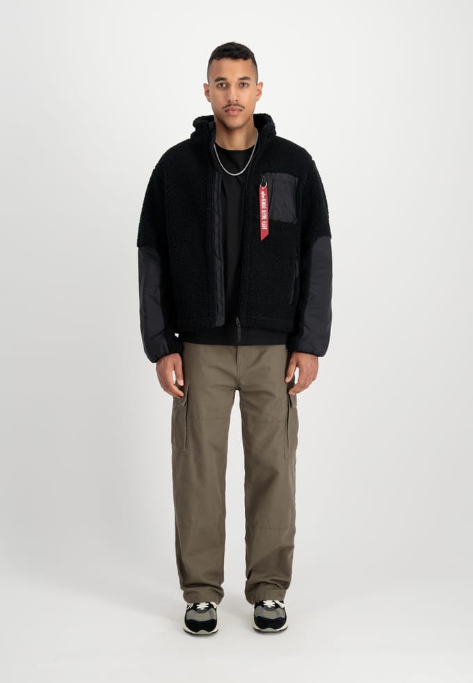 Fleece met rits Alpha Industries