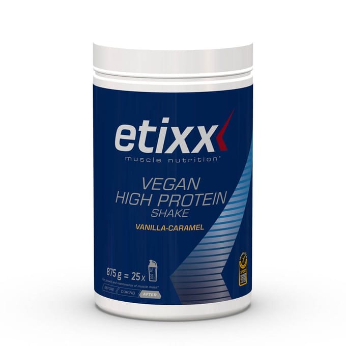 Etixx Vegan High Protein Shake Vanilla-Caramel 875 Poeder