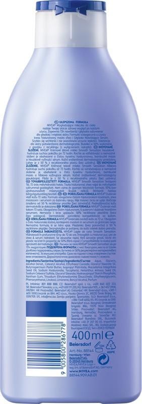 Nivea Body Melk Gladmakende Body Melk Smooth Sensation 400 Ml