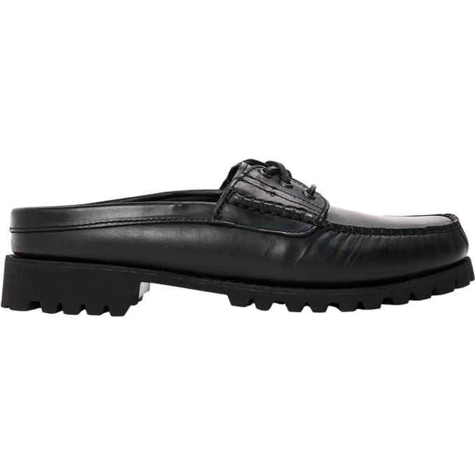 Timberland Leren moc-toe-muiltjes voor heren van Vibram (Zwart)