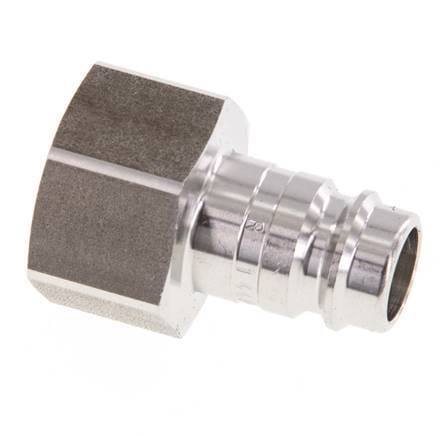 RVS 306L DN 10 Luchtkoppeling Insteeknippel G 1/2 inch Binnendraad - CLP10-F-SSL-P-012
