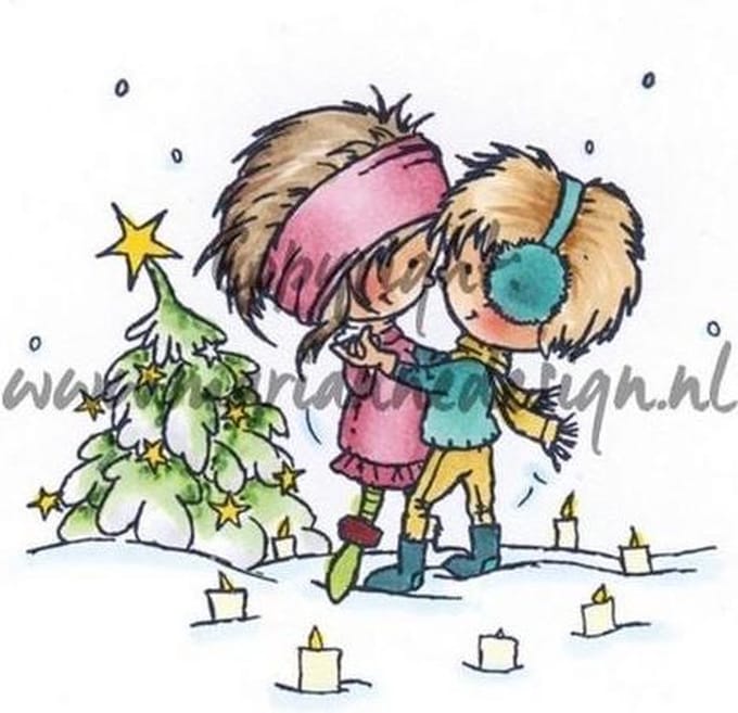 Marianne Design Stempel Don & Daisy A Christmas romance DDS3354