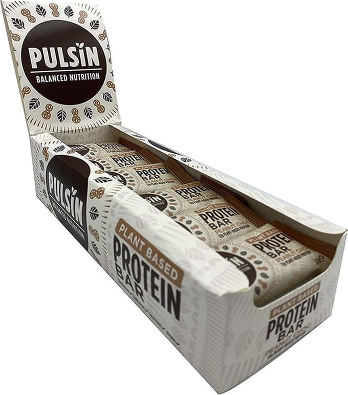 Pulsin | Protein Bar | Peanut Choc | 18 Stuks | 18 x 50g