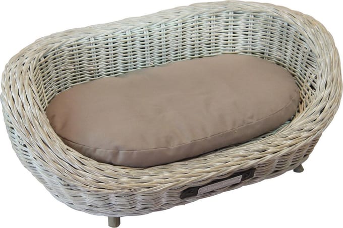 Happy-House Rieten Sofa Ovaal 97x62x36 cm Naturel One Size