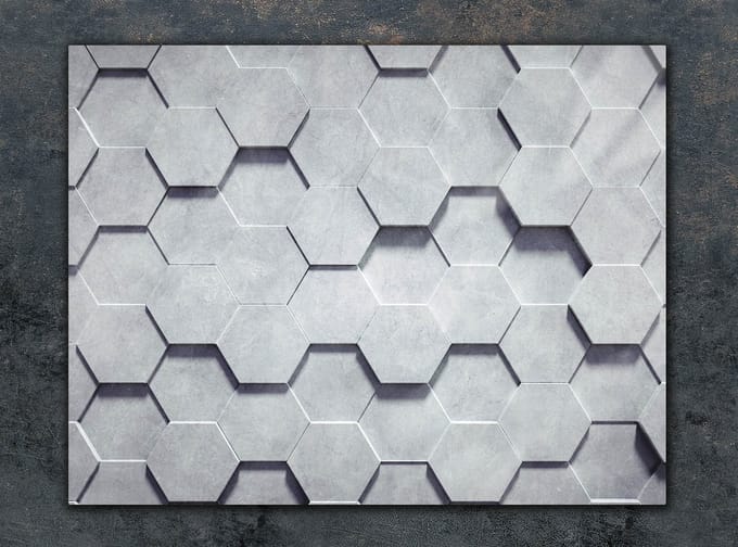 TMK ArtDeko - Snijplank - 30x22 cm - Hartglas - Antislip