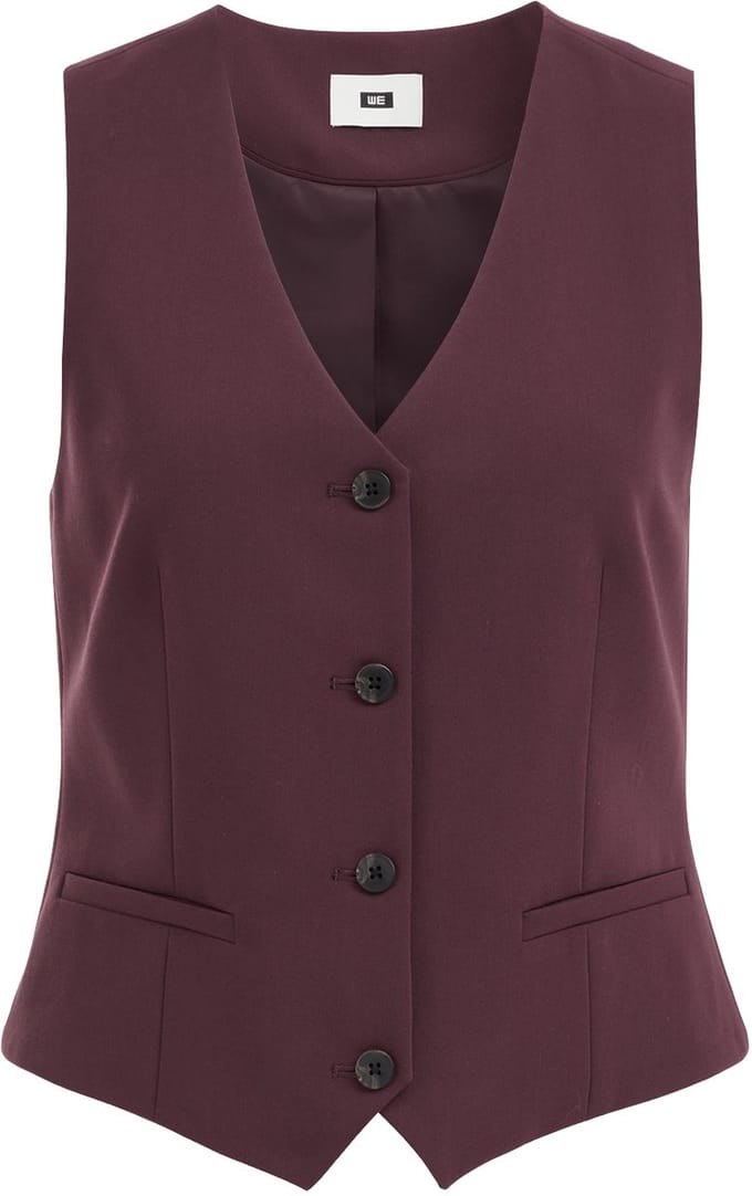 WE Fashion Dames getailleerde gilet