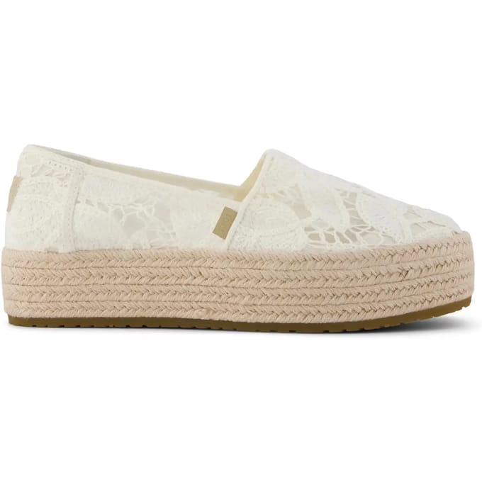 Toms Valencia Espadrilles - Dames - Wit - Maat:38