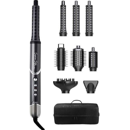 Trisa Supreme Style Haardroger Zwart Met krulfunctie