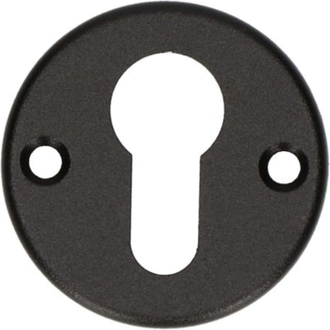 Ami Rond rozet 3 rh pc zwart