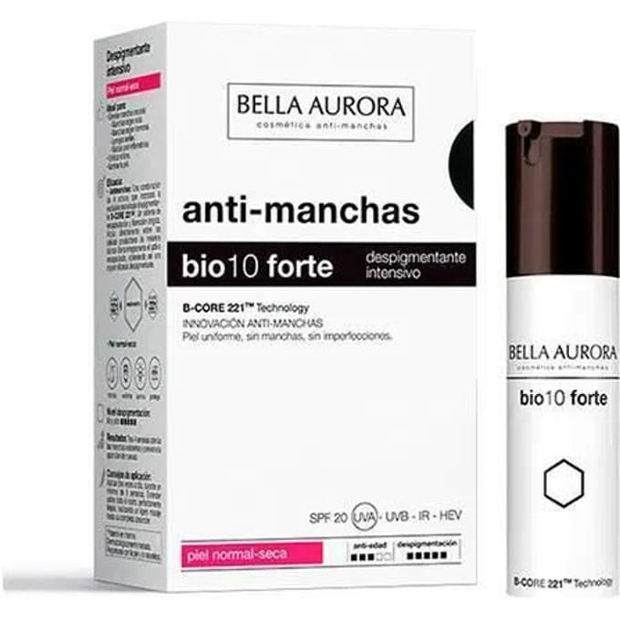Depigmenterende crème - Bella Aurora - Bio10 Forte - Gemengde huid - 30 ml - Unisex