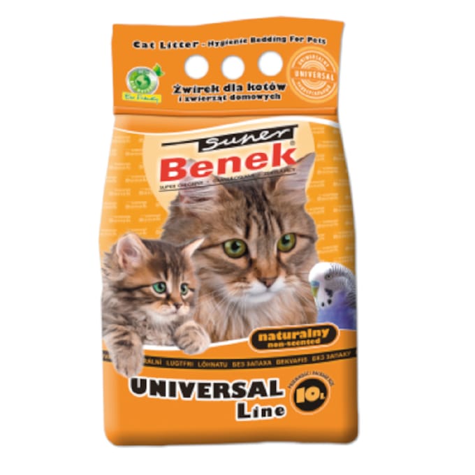 Voordeelpakket: 2x10l Super Benek universele kattenbakvulling