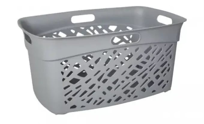 Eda Wasmand 45L 59x40x28cm Grijs