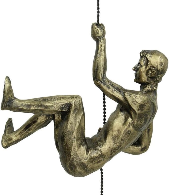 Figuren - Ornament Figure Polyresin Gold 14x9x19cm