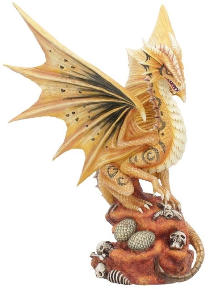 Nemesis Now - Adult Desert Dragon Beeld/figuur - Geel