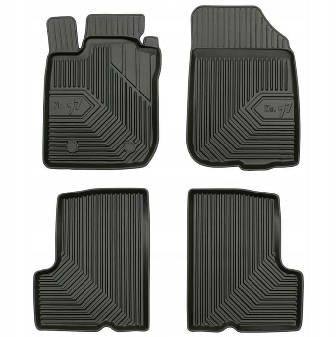 FROGUM No.77 - 3D Automatten - All-weather - Perfecte Pasvorm - TPE - Dacia Duster I 2010-2014
