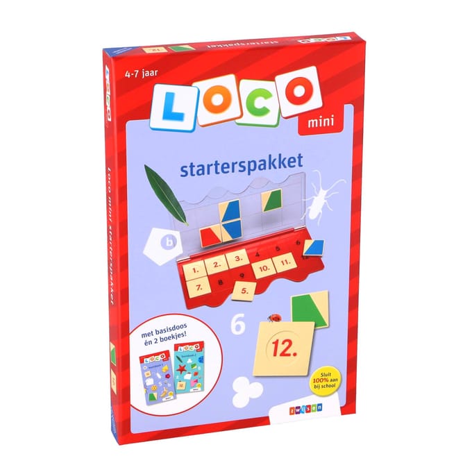 Loco mini starterspakket Educatieve boeken (spelletjes en raadsels)