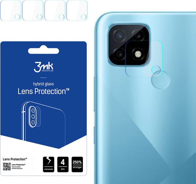 3MK Realme C21 - Lens Bescherming - Ultra Dun - 4 Stuks