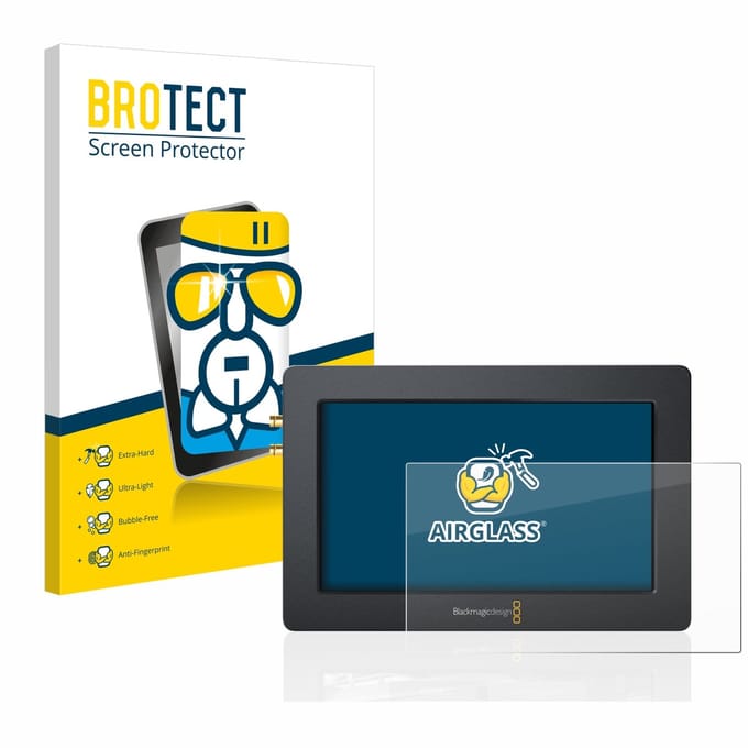 Screenprotector voor Blackmagic Design Video Assist (5.0) Beschermglas transparant
