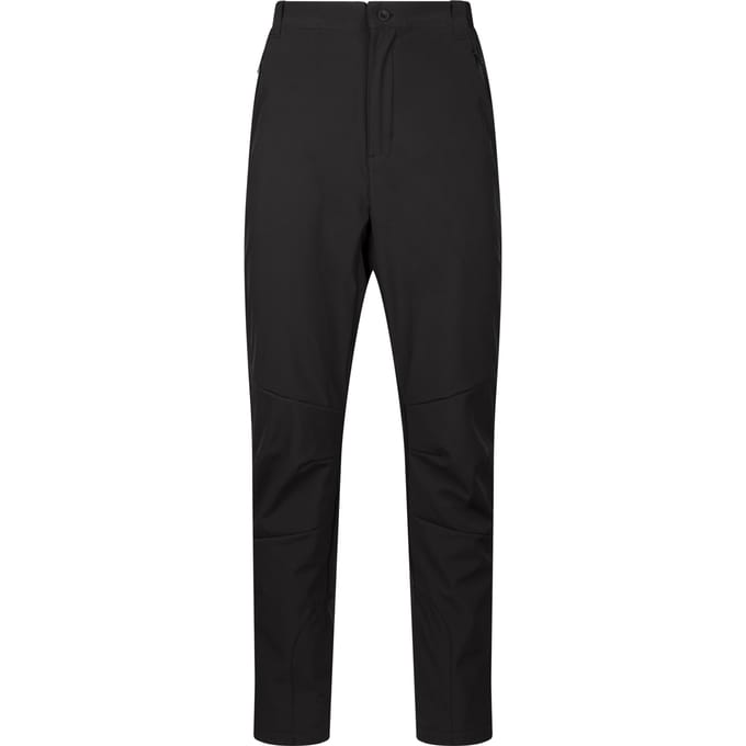 Trespass Heren DLX Rogers Softshell Broek (Zwart)