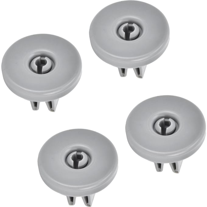 4 STUKS 40mm Vaatwasserwiel Vervangende PP Vaatwasser Onderrekwiel voor AEG Favorit gray