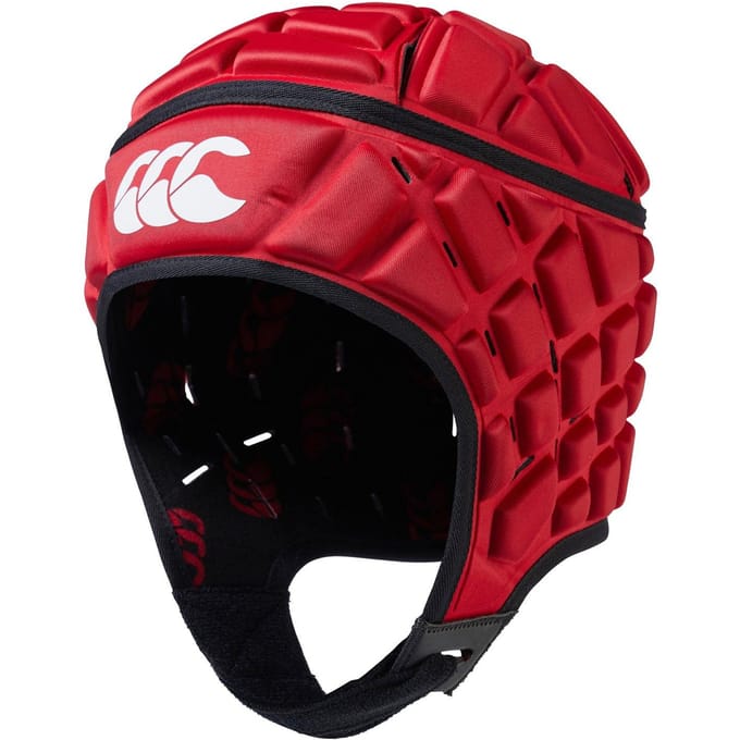 Canterbury Heren Raze Logo Rugby Hoofdbeschermer (Rood)