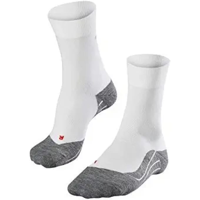 FALKE RU4 anti-blaar katoen functioneel materiaal hardloopsokken heren wit - maat 39-41