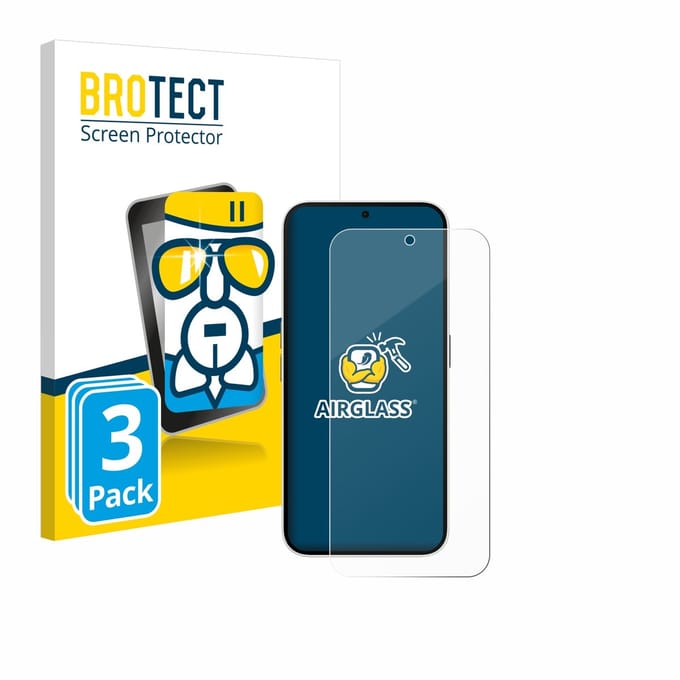 Screenprotector 3 Stuks voor Nothing Phone (2a) Beschermglas transparant