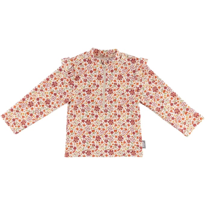 Langarm zwem T-shirt voor meisjes Sterntaler Fleurs