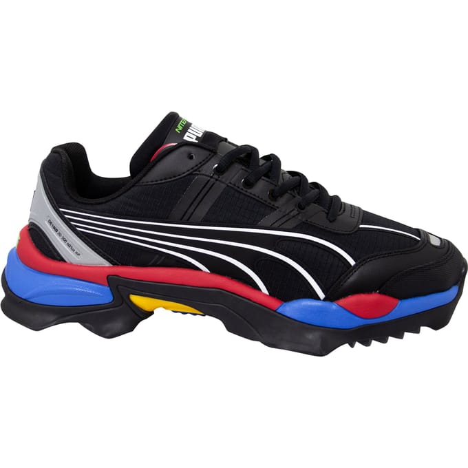 Puma Nitefox Offroad Zwart Laag Lace Up Heren Hardlooptrainers 371498 01