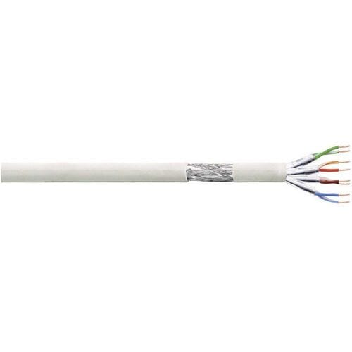 LogiLink CP2100S Netwerkkabel CAT 6 S/FTP 4 x 2 x 0.1 mm² + 2 x 2 x 0.1 mm² Grijs 100 m