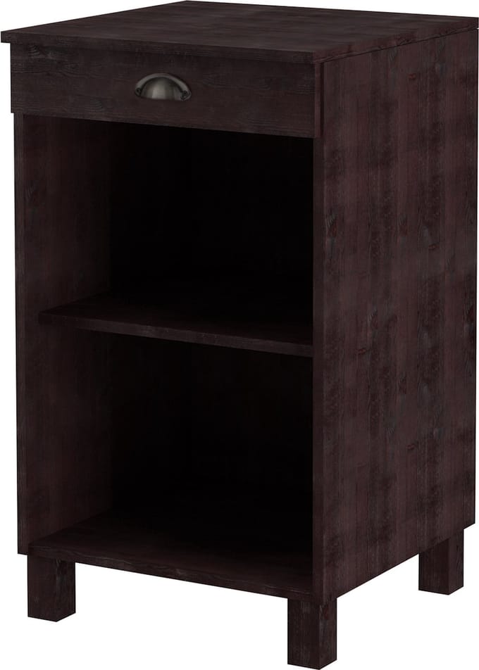 Toscana-Kast - 1-lade - Bruin Grenen