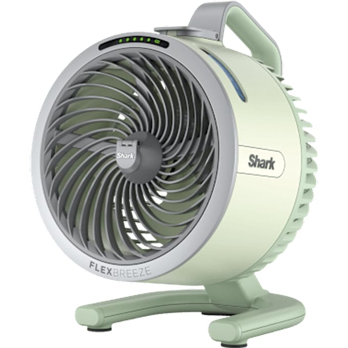 Shark FlexBreeze HydroGo Draagbare Ventilator met Vernevelingssysteem in Groen | FA050EUGN | van SharkNinja