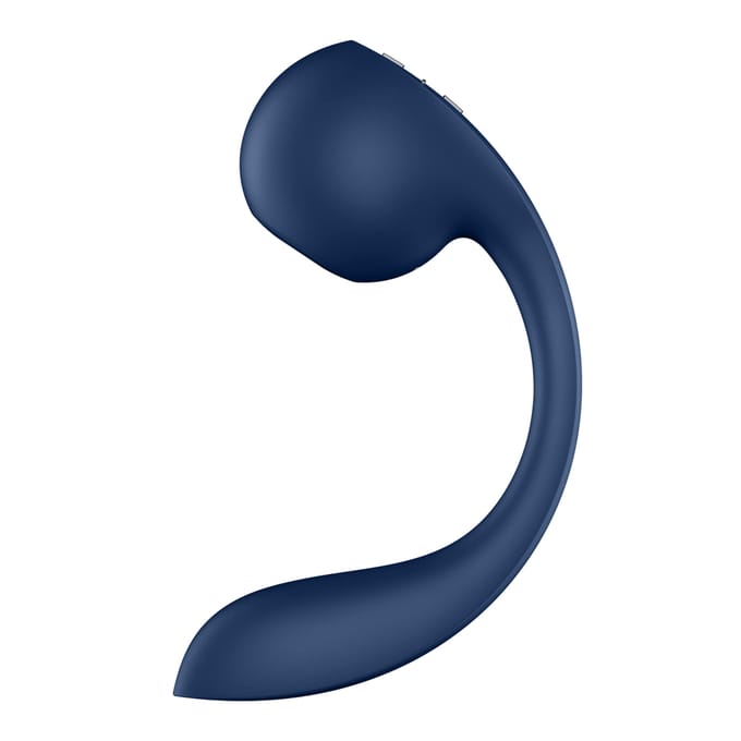Satisfyer pro+ golf 4 Connect App Dark Luchtdruk vibrator - Blauw