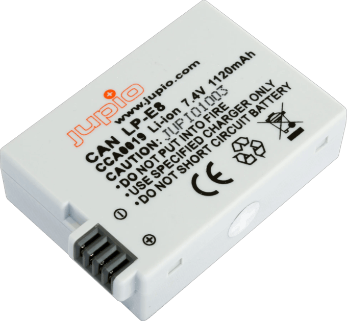 Jupio LP-E8 1120 mAh - Accu voor digitale camera