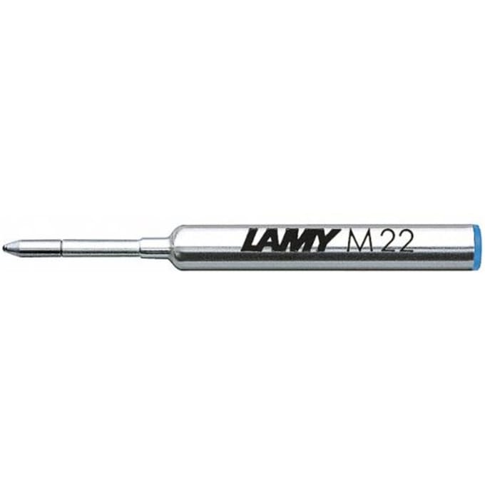 Lamy vulling voor de balpen, m22, medium, kleur blauw